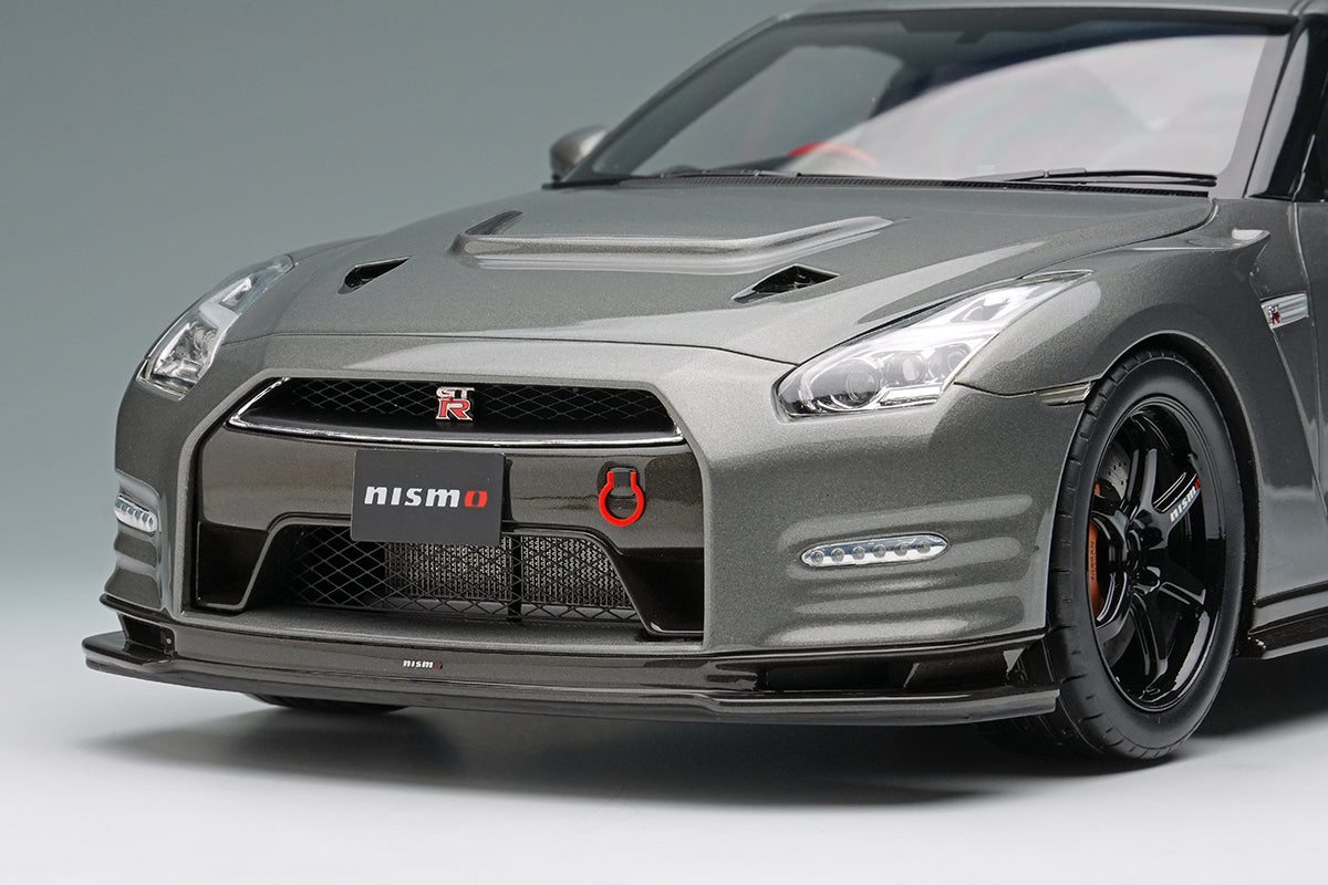 [MAKE UP] 1:18 Nissan GT-R Nismo R35 CRS Version 2013 Dark Metal Gray [EML173]