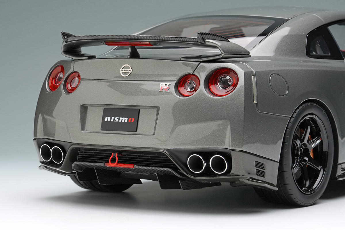 [MAKE UP] 1:18 Nissan GT-R Nismo R35 CRS Version 2013 Dark Metal Gray [EML173]
