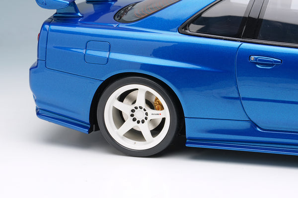 [MAKE UP] 1:18 Nissan Skyline GT-R (BNR34 NISMO S-Tune Version) 2004 Bayside Blue [EML136A]