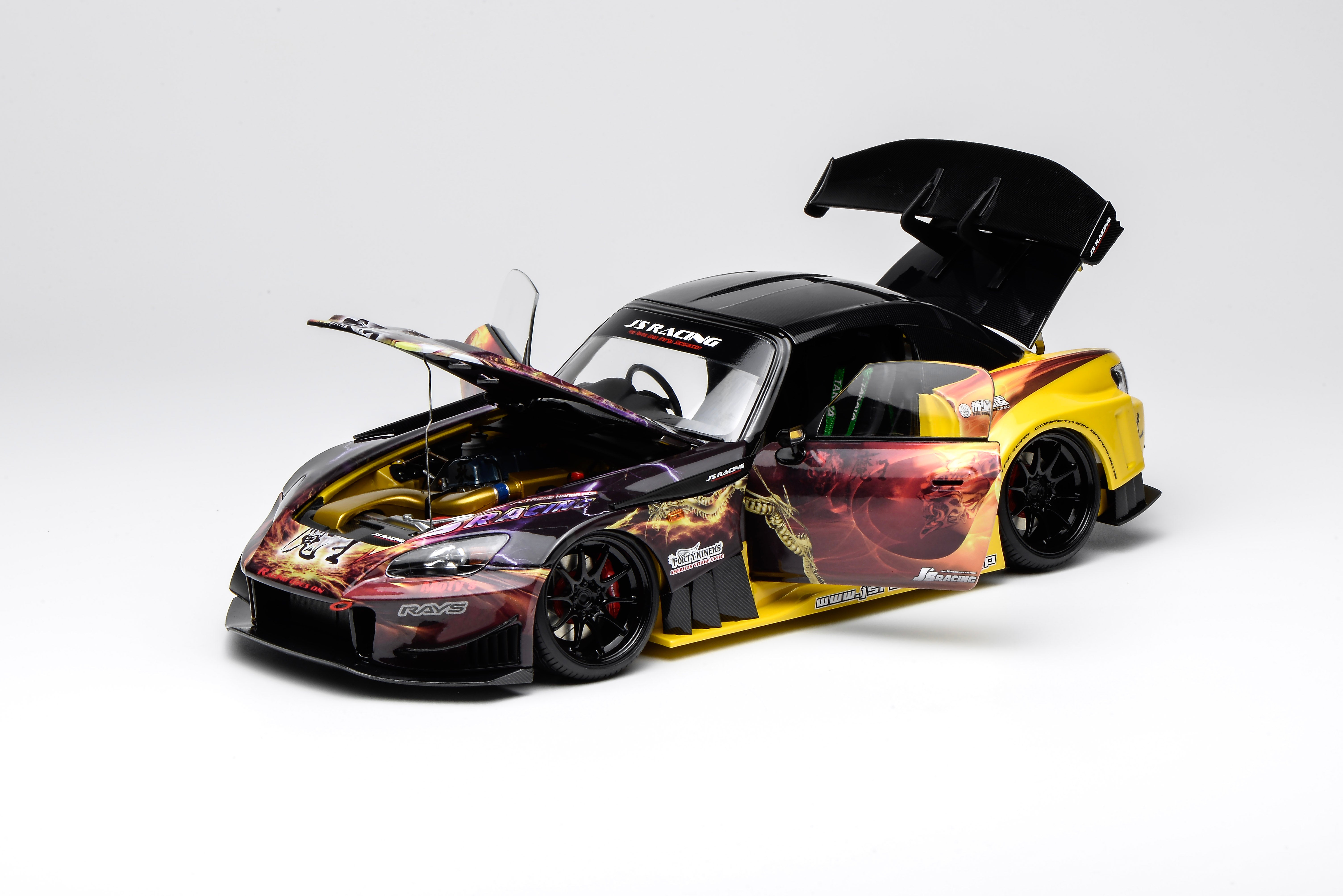 [MOTORHELIX] 1:18 Honda S2000 J's Racing Maou 2013