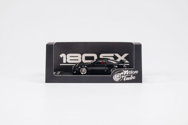 Micro Turbo 1/64 180SX Type X - Metallic Black