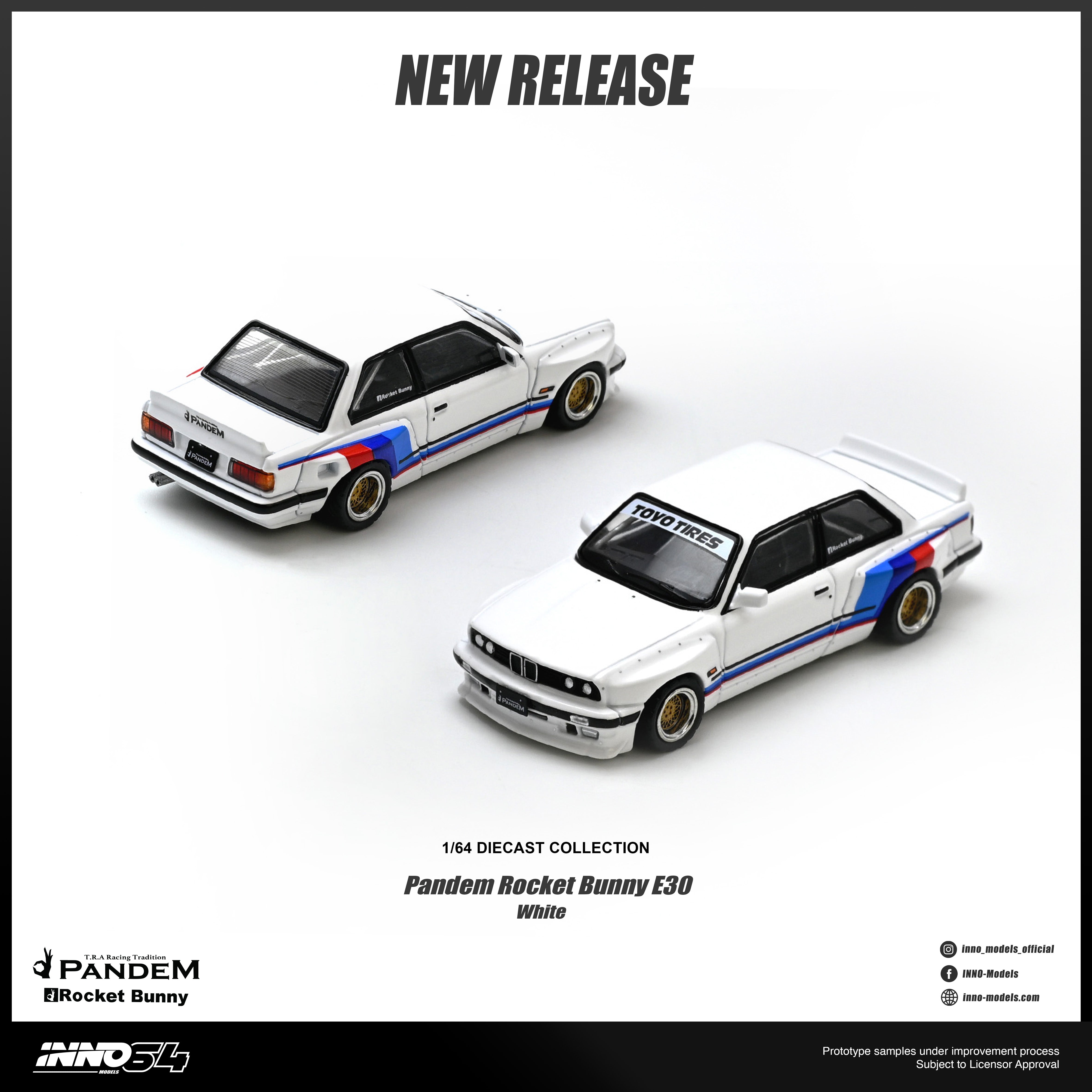 [INNO64] Pandem Rocket Bunny E30 White