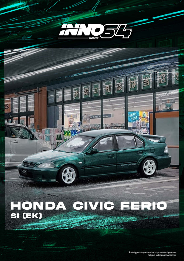 [INNO64] Honda Civic Ferio Si (EK) Green