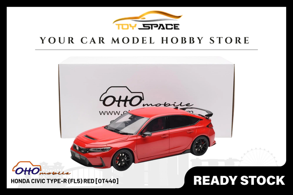 [OTTOMOBILE] 1/18 Honda Civic Type-R (FL5) Red [OT440]