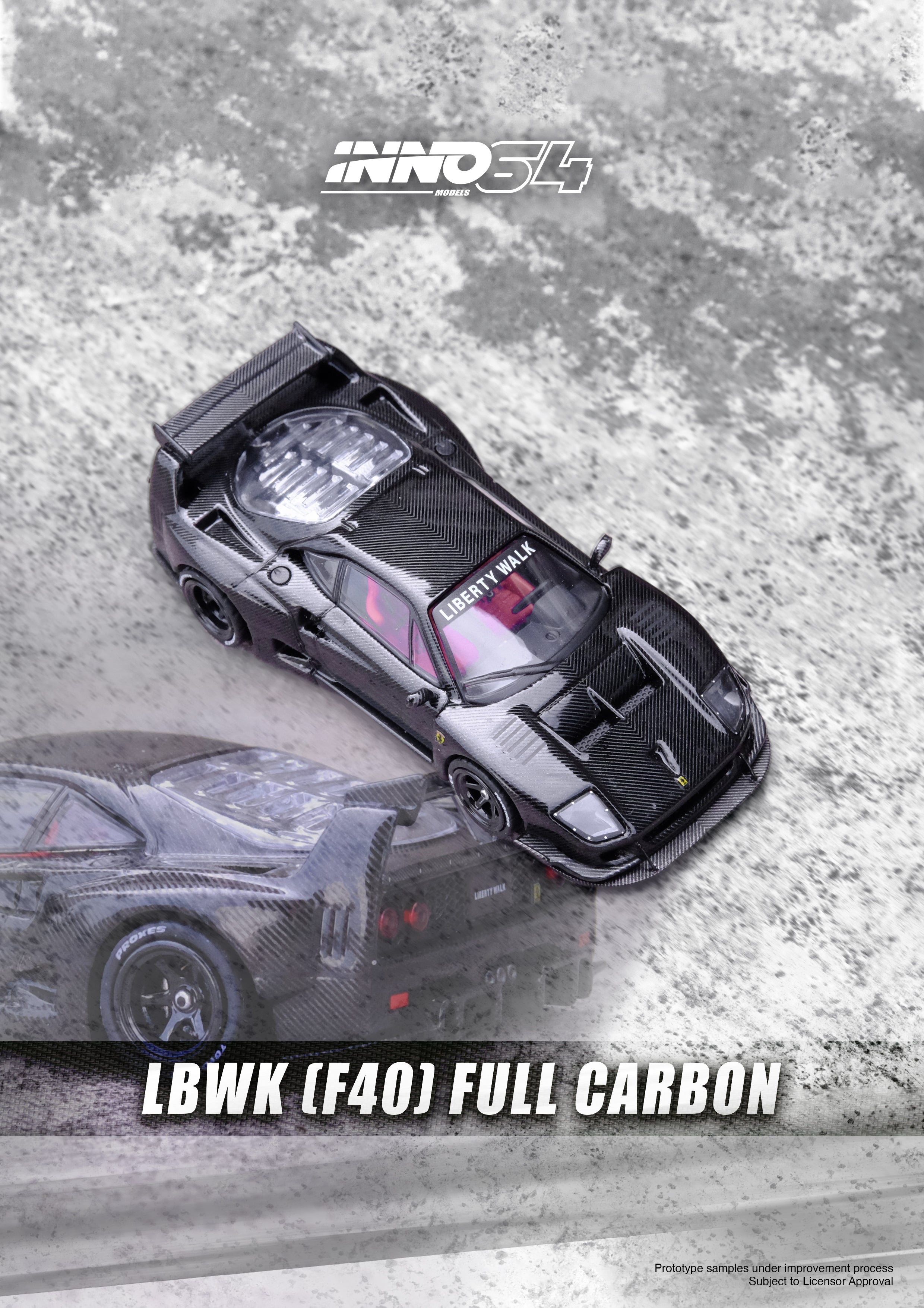 Inno64 LBWK F40 Full Carbon