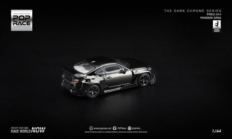 [POP RACE] 1:64 Pandem GR86 Dark Chrome - Toy Space Diecast Online Store Singapore
