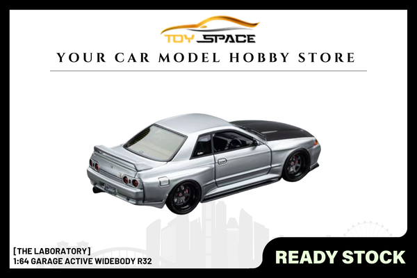 [THE LABORATORY] 1:64 Garage Active Widebody R32 - Toy Space Diecast Online Store Singapore