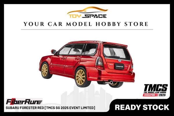 [FIBERRUN] 1:64 Subaru Forester STI Version Red [TMCS SG 2025 Event Limited]