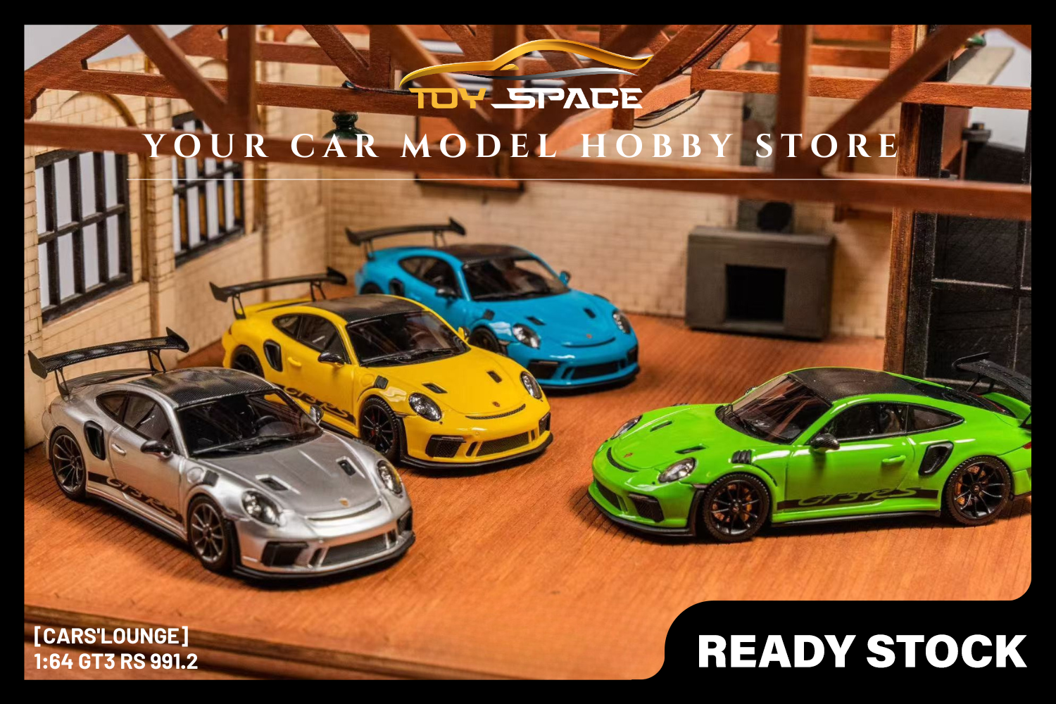 [CARS'LOUNGE] 1:64 GT3 RS 991.2