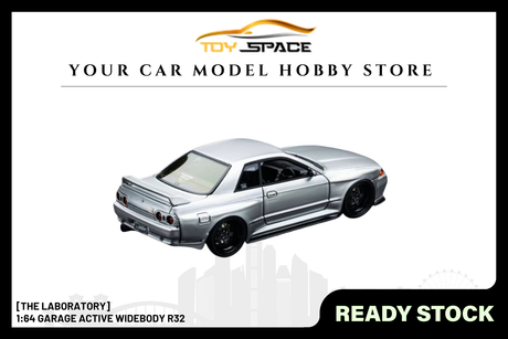 [THE LABORATORY] 1:64 Garage Active Widebody R32 - Toy Space Diecast Online Store Singapore