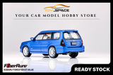 [FIBERRUN] 1:64 Subaru Forester STI Blue - Toy Space Diecast Online Store Singapore