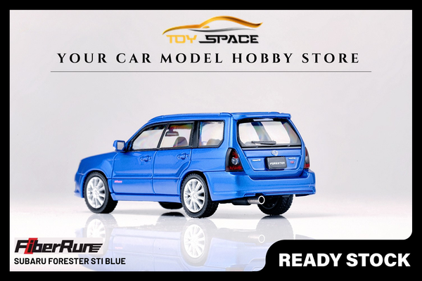 [FIBERRUN] 1:64 Subaru Forester STI Blue