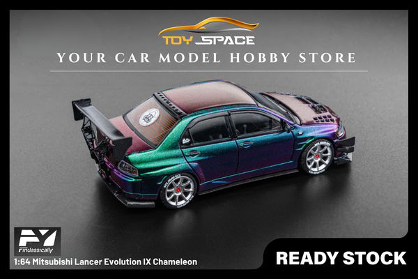 [FINCLASSICALLY] 1:64 Mitsubishi Lancer Evolution IX Chameleon
