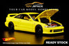 [HOT WHEELS] 1995 Honda Integra Type R Yellow [Red Line Club]