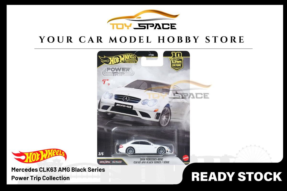 [HOT WHEELS] Mercedes CLK 63 AMG Black Series - Power Trip Collection