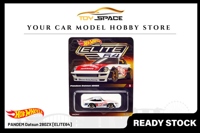 [HOT WHEELS] PANDEM Datsun 240ZX [ELITE64] - Toy Space Diecast Online Store Singapore