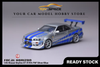 [FOCAL HORIZON] 1:64 Nissan Skyline GT-R R34 FNF Silver/Blue