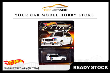 [HOT WHEELS] 1990 BMW 318i Touring [ELITE64] - Toy Space Diecast Online Store Singapore