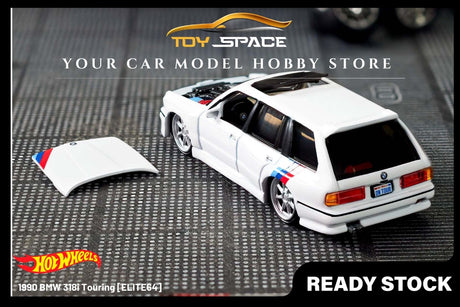 [HOT WHEELS] 1990 BMW 318i Touring [ELITE64] - Toy Space Diecast Online Store Singapore