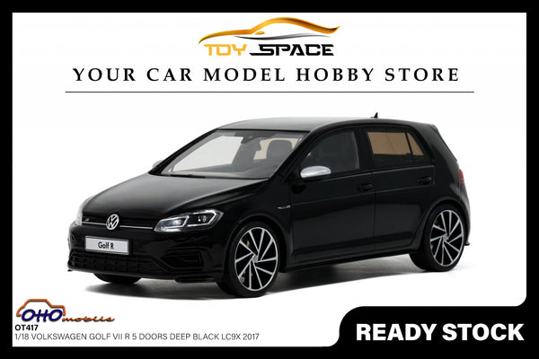 [OTTOMOBILE] 1:18 Volkswagen Golf VII R Black [OT417]