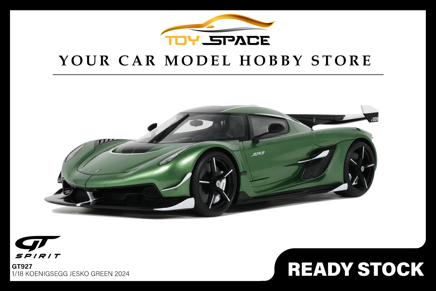 [GT SPIRIT] 1/18 Koenigsegg Jesko Green 2024 [GT927]