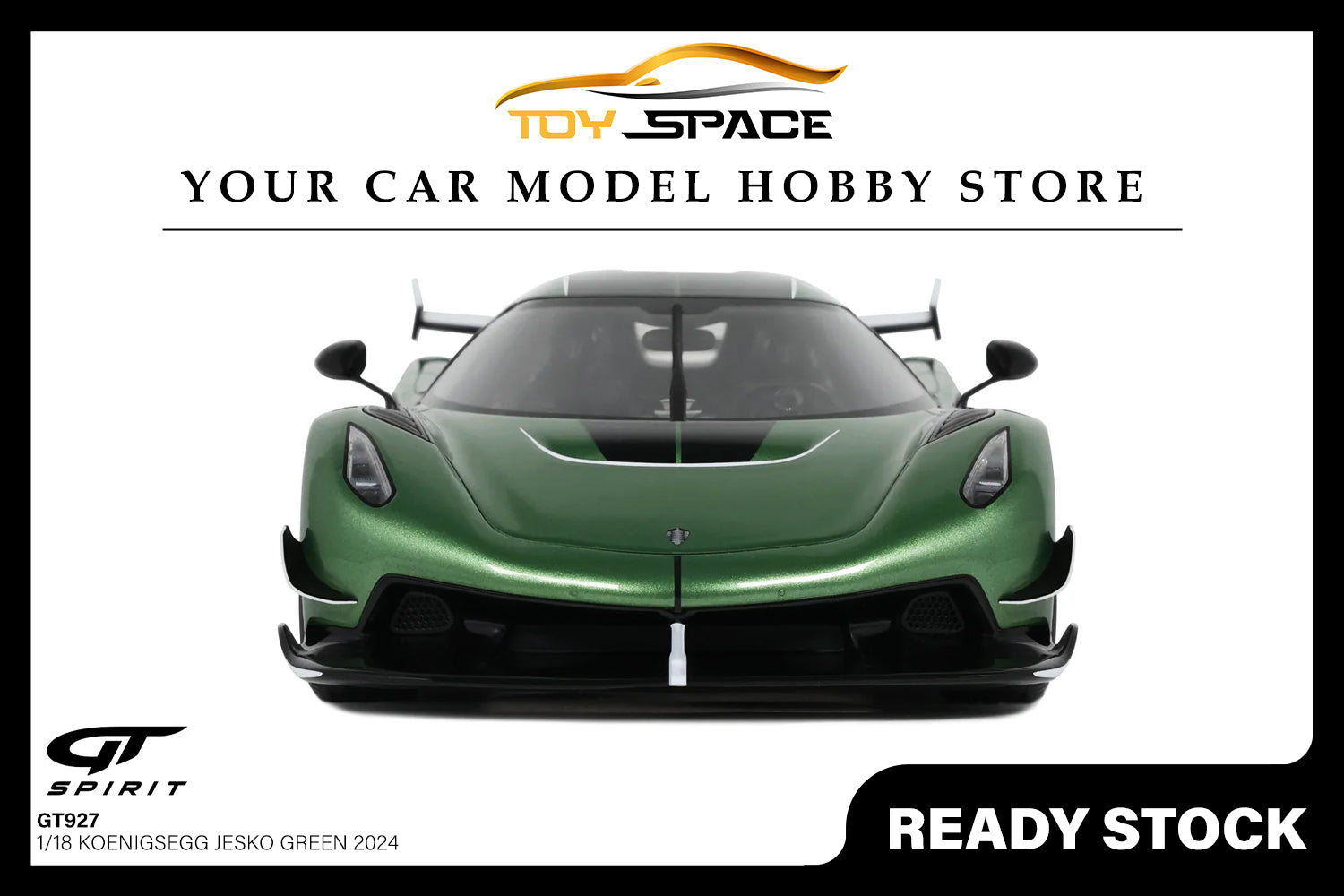 [GT SPIRIT] 1/18 Koenigsegg Jesko Green 2024 [GT927]