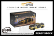 [MODEL MODEL] 1:64 Mazda RX7 FD Rocket Bunny Gold Plated HKTS 2026 - Toy Space Diecast Online Store Singapore