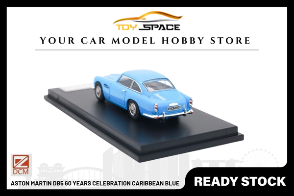 [DCM] 1:64 Aston Martin DB5 60 Years Celebration Caribbean Blue