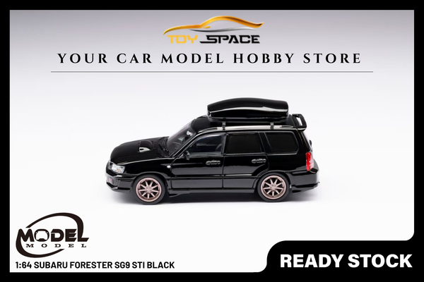 [MODEL MODEL] 1:64 Subaru Forester SG9 STI Black