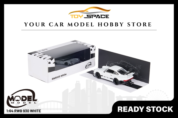 [MODEL MODEL] 1:64 RWB 930 White