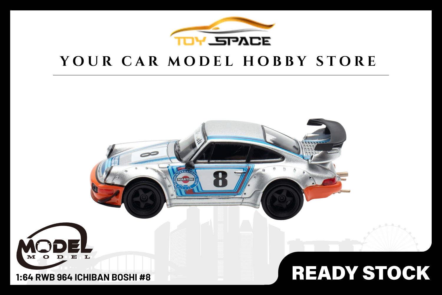 [MODEL MODEL] 1:64 RWB 964 Ichiban Boshi #8