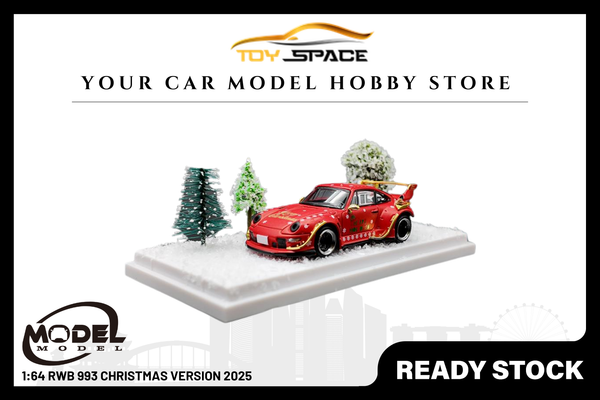 [MODEL MODEL] 1:64 RWB 993 Christmas Version 2025