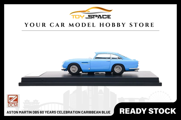 [DCM] 1:64 Aston Martin DB5 60 Years Celebration Caribbean Blue
