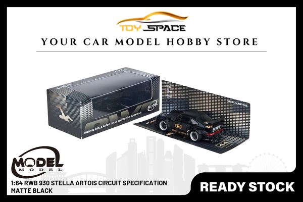 [MODEL MODEL] 1:64 RWB 930 Stella Artois Circuit Specification Matte Black