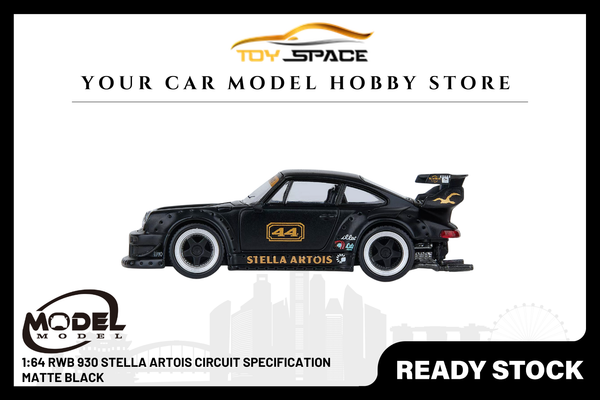 [MODEL MODEL] 1:64 RWB 930 Stella Artois Circuit Specification Matte Black