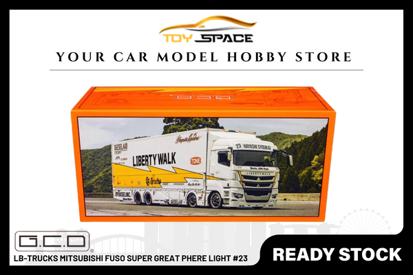 [GCD] 1:64 LB-Trucks Mitsubishi Fuso Super Great Phere Light #23