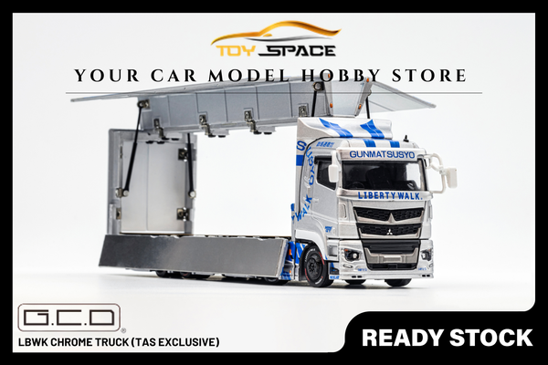 [GCD] 1:64 LBWK Chrome Truck (TAS Exclusive)