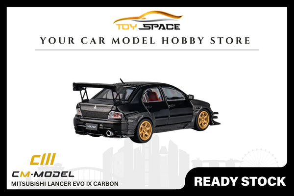[CM MODEL] 1:64 Mitsubishi Lancer Evo IX Carbon
