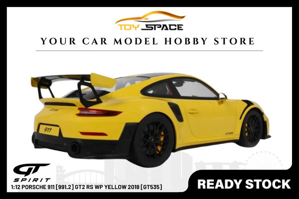 [GT SPIRIT] 1:12 Porsche 911 [991.2] GT2 RS WP Yellow 2018 [GT535]