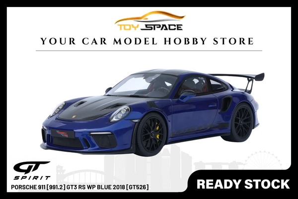 [GT SPIRIT] 1:18 Porsche 911 [991.2] GT3 RS WP Blue 2018 [GT526]