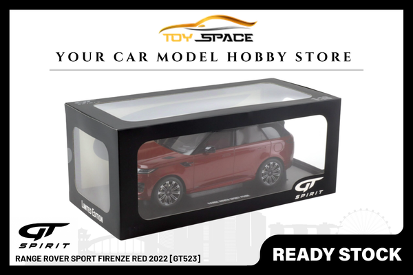 [GT SPIRIT] 1:18 Range Rover Sport Firenze Red 2022 [GT523]