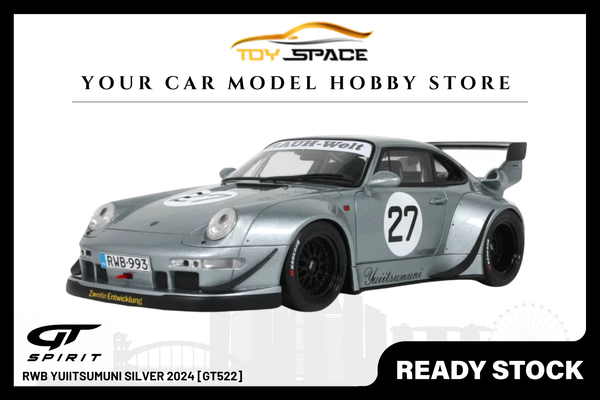 [GT SPIRIT] 1:18 RWB Yuiitsumuni Silver 2024 [GT522]