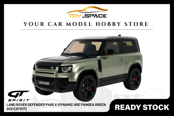 [GT SPIRIT] 1:18 Land Rover Defender P400 X-Dynamic HSE Pangea Green 2021 [GT517]