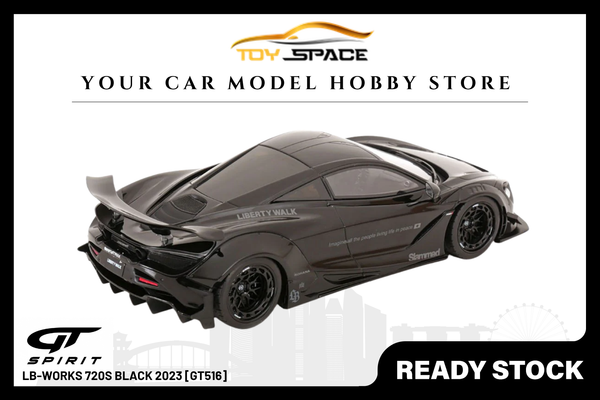 [GT SPIRIT] 1:18 LB-WORKS 720S Black 2023 [GT516]