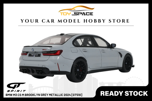 [GT SPIRIT] 1:18 BMW M3 CS M Brooklyn Grey Metallic 2024 [GT510]