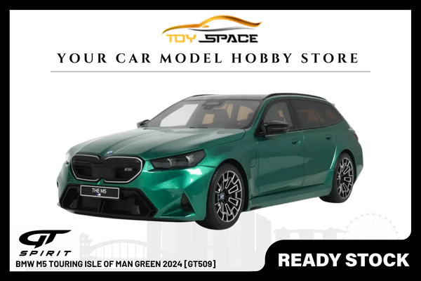 [GT SPIRIT] 1:18 BMW M5 Touring Isle Of Man Green 2024 [GT509]