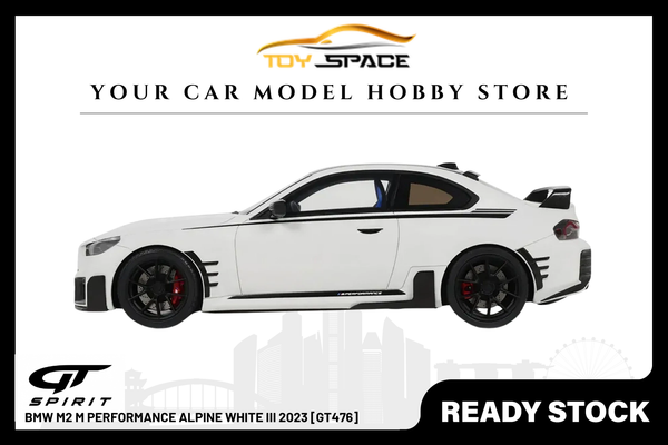 [GT SPIRIT] 1:18 BMW M2 M Performance Alpine White III 2023 [GT476]