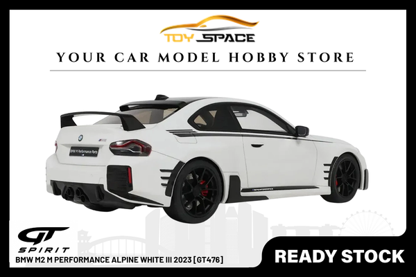 [GT SPIRIT] 1:18 BMW M2 M Performance Alpine White III 2023 [GT476]