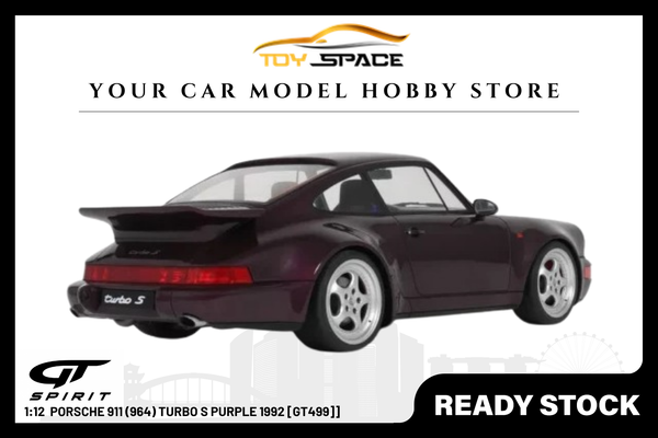 [GT SPIRIT] 1:12 Porsche 911 (964) Turbo S Purple 1992 [GT499]