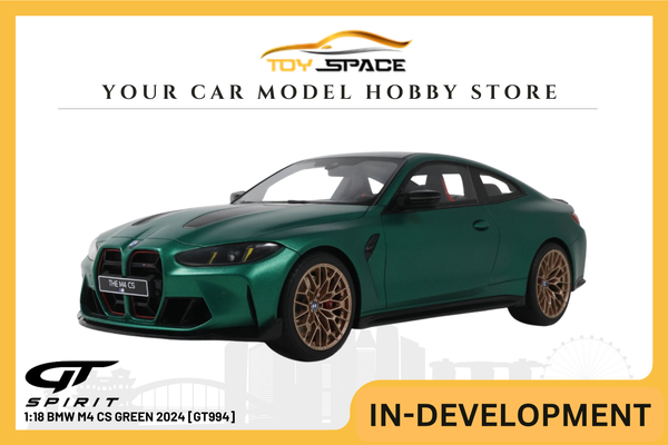 [GT SPIRIT] 1:18 BMW M4 CS Green 2024 [GT994]
